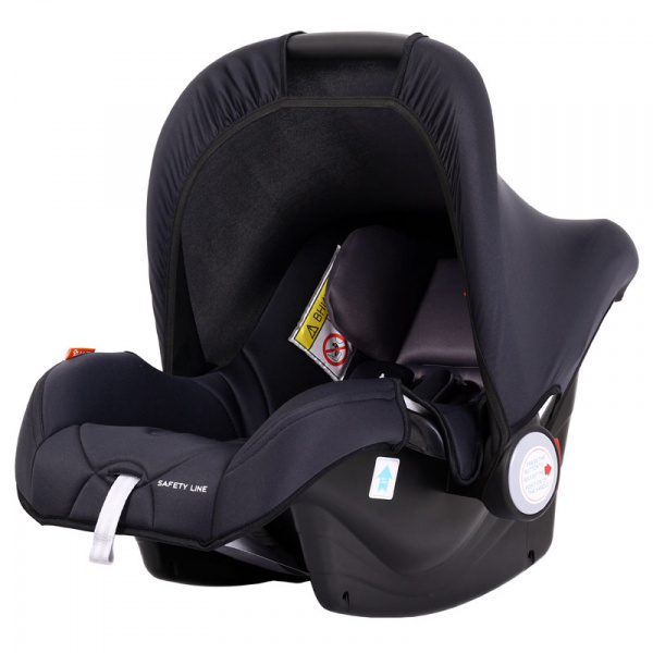 Автокресло Rant Walker Safety Line, гр. 0+ (0-13 кг), Lunar Black