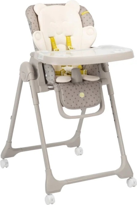 Стульчик для кормления Happy Baby William Pro серый