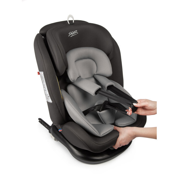 Автокресло Siger Престиж ISOFIX группа 0+1+2+3 (0-36 кг), мокко