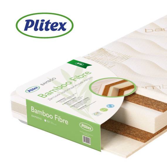 Матрац Plitex "Bamboo Fibre", 119*60 см